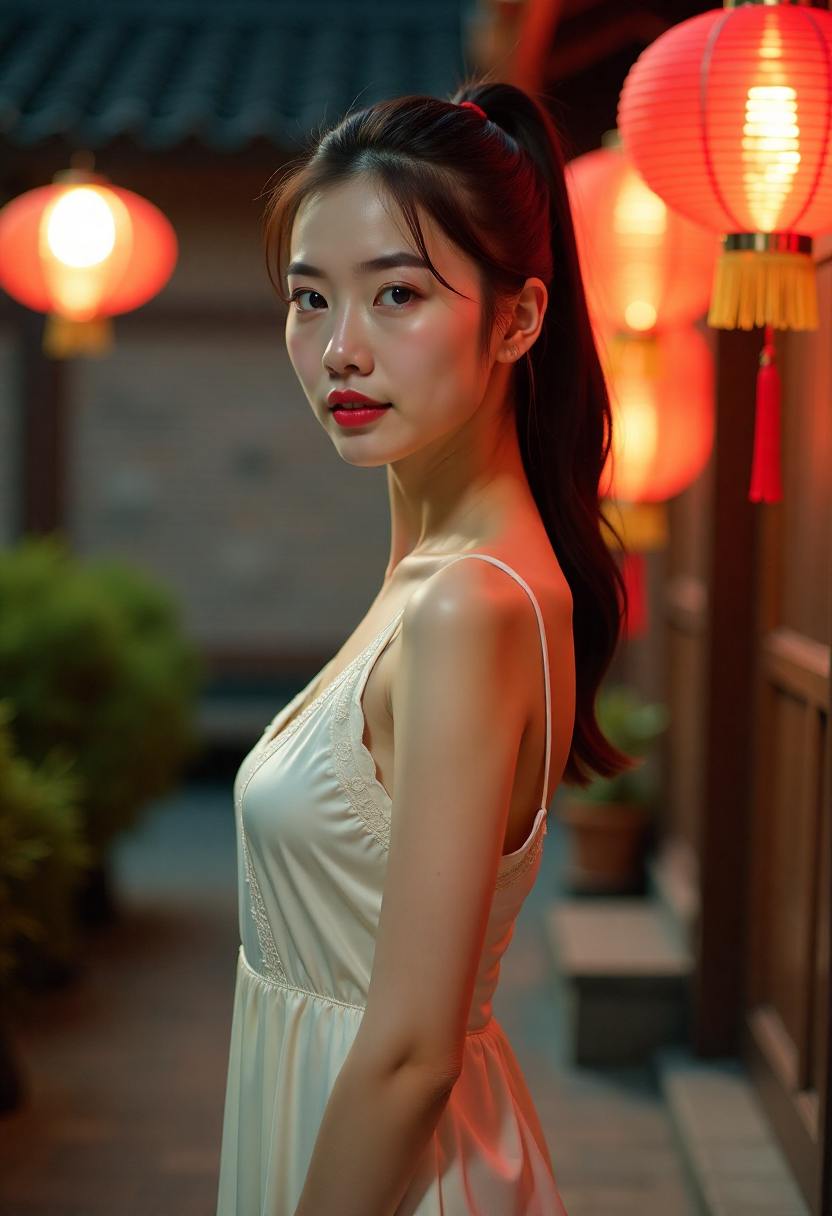 雨夜巷弄